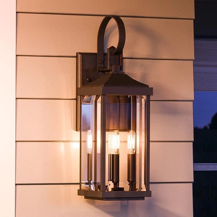 UHP1194 Colonial Outdoor Wall Light, 30-5/8" x 9-1/2", Olde Bronze Finish, Calderdale Collection | Urban Ambiance, Inc.