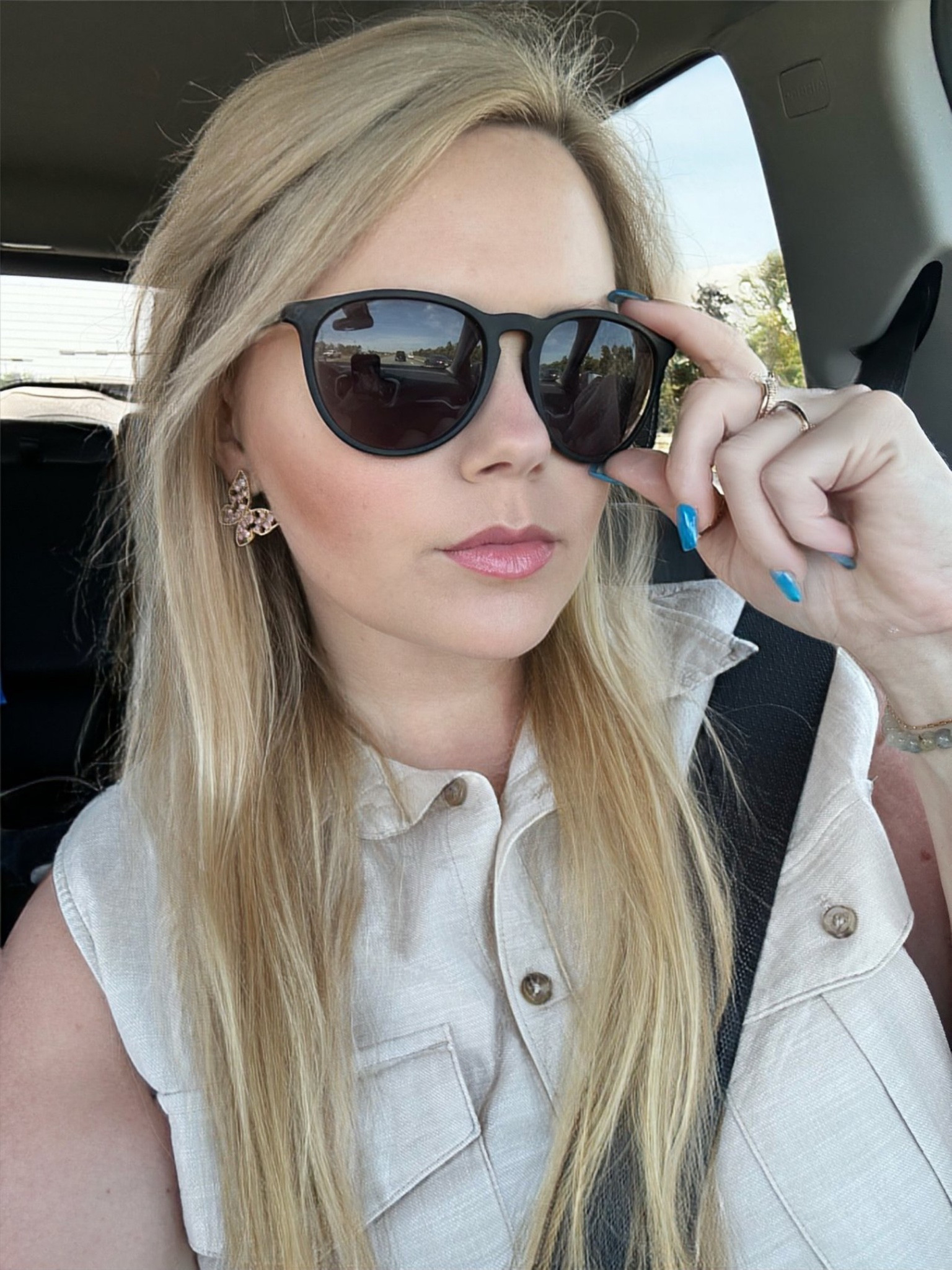 These butterfly earrings and ring set are everything from Walmart! Also wearing my butterfly clip! 🦋

#LTKGiftGuide #LTKsalealert #LTKunder50