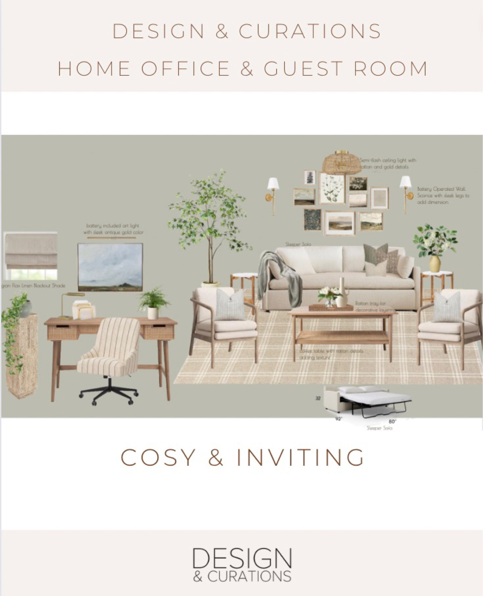 Multi purpose room design, guest room, home office.
transitional, decor, home office, cosy, sleeper sofa, green wall ideas, romantic organic transitional home decor. 

#LTKFind #LTKhome