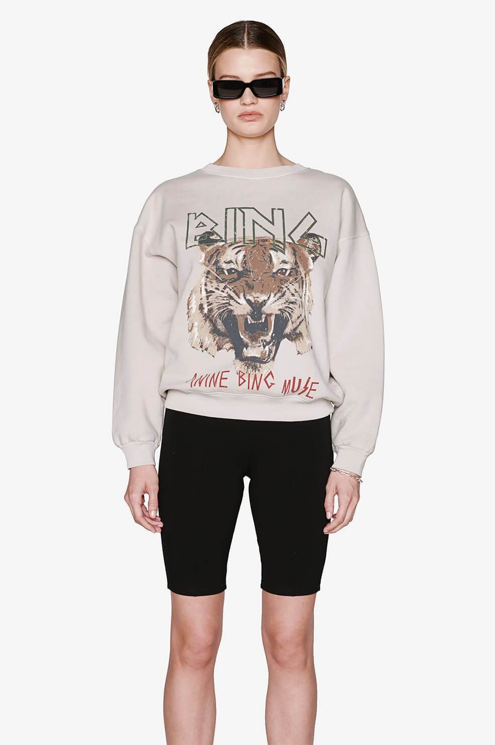 Tiger Sweatshirt | Anine Bing