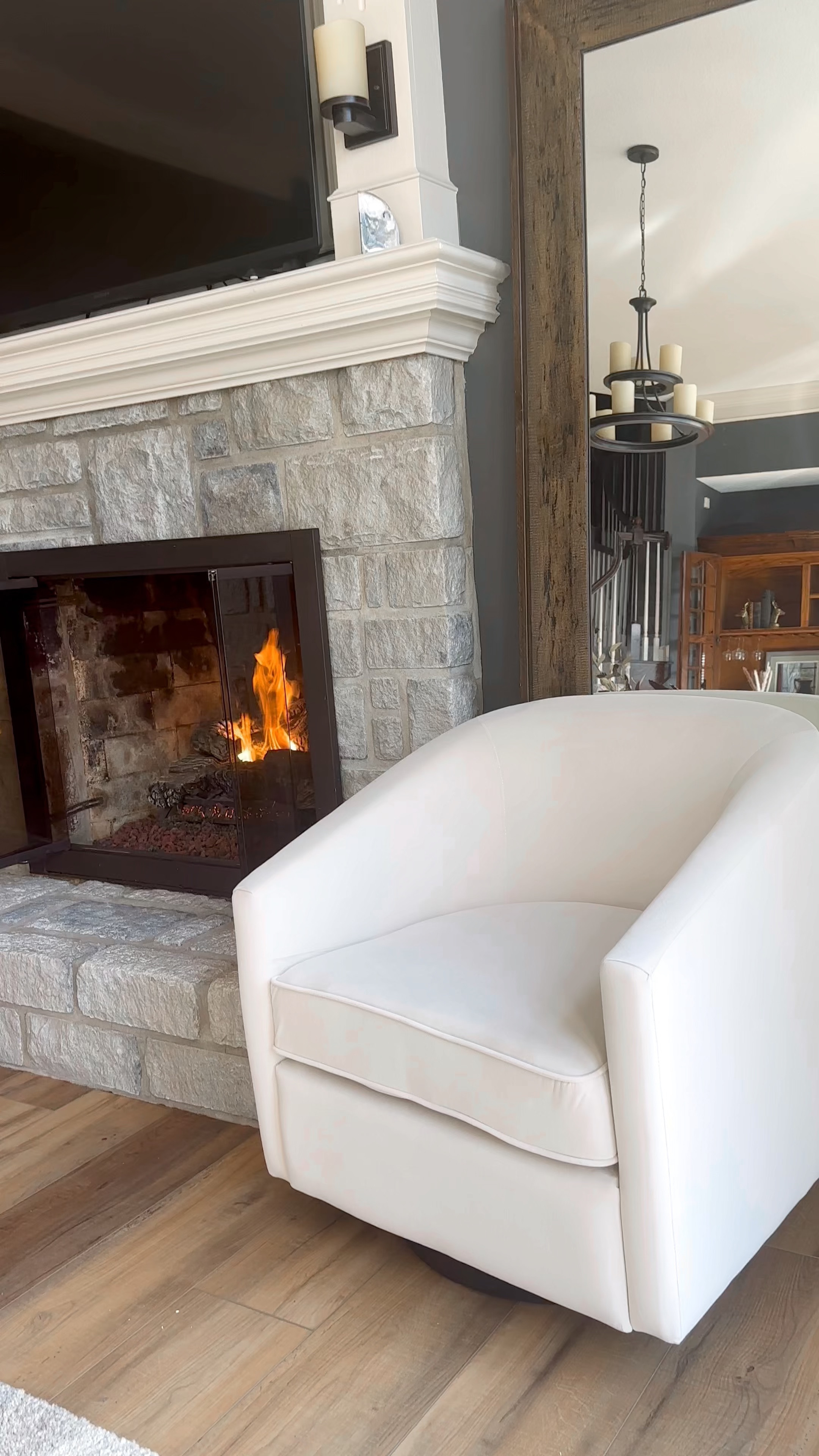 I am LOVING this accent chair from Amazon! It is a white / cream velvet and SO comfortable & luxurious looking. Fits perfect in my living room. #founditonamazon #homefinds #amazonfinds #amazonhome

#LTKsalealert #LTKstyletip #LTKhome