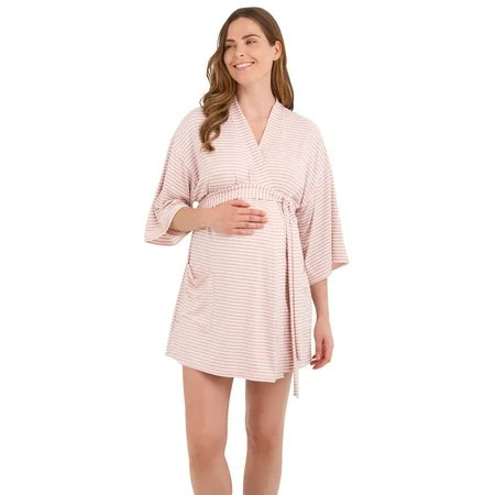Joyspun Women s Maternity Kimono Robe Sizes S-XXXL | Walmart (US)