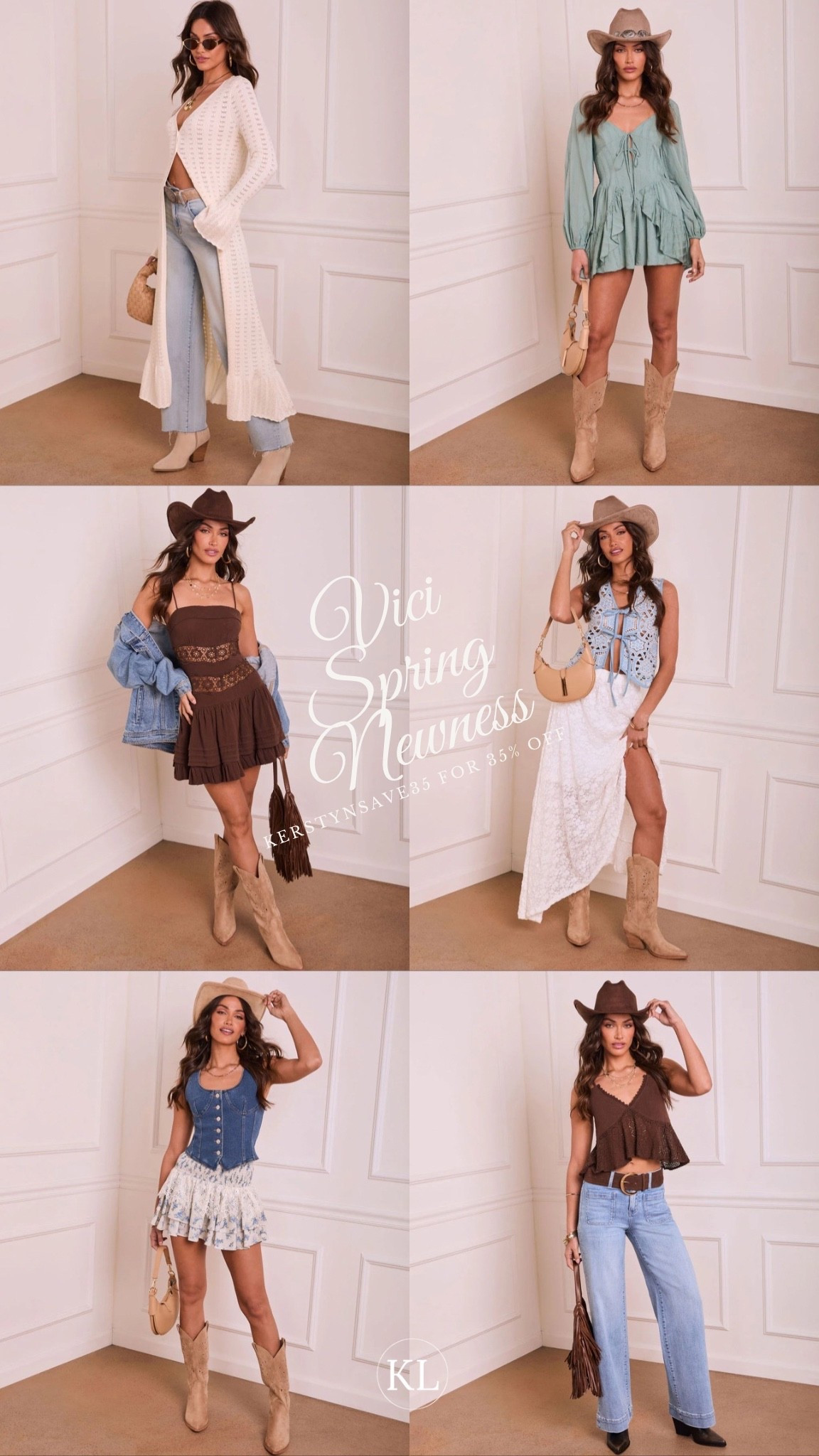 NEW VICI DROP 💌 cute spring new arrivals + date OOTDS + wedding guest dresses + valentines day date fits 😉 KERSTYNSAVE35 for 35% OFF WHOLE ENTIRE ORDER | OR KERSTYNSAVE30 
AND PREPSRING50 for 50% off ONE ITEM! Stackable with my code ;) 


#LTKgrwm #LTKootd #LTKValentine