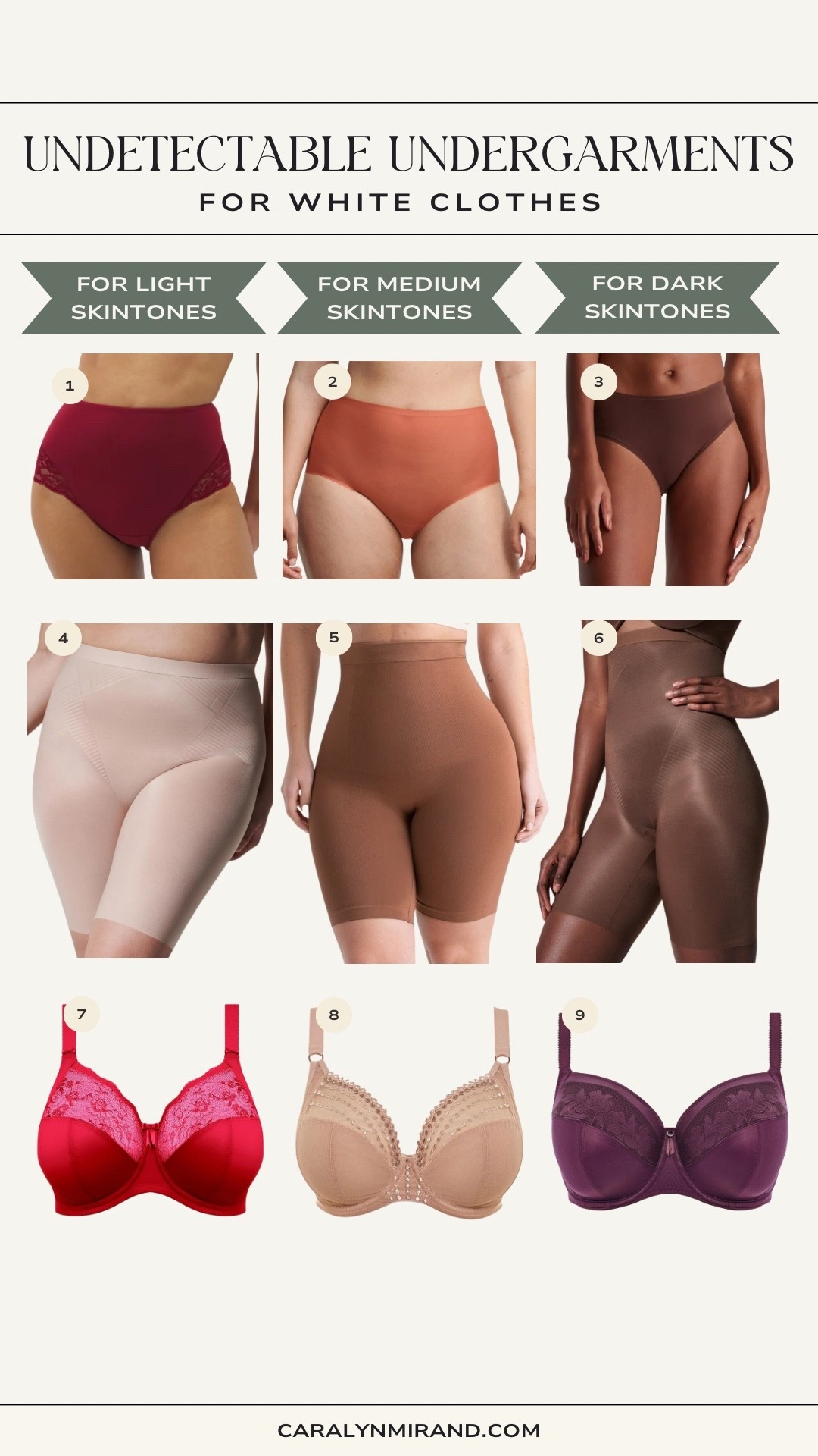 Find your shade! Certain shades of red blend with the natural red/pink undertones in our skin, so they create less contrast under white fabric.

Basically: your skin “neutralizes” the red, making it way less visible than you’d expect. ❤️

Use CARALYN15 on your first order at Spanx

#LTKgrwm #LTKootd #LTKSeasonal