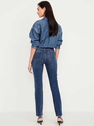 High-Waisted Vintage Slim Jeans | Old Navy (US)