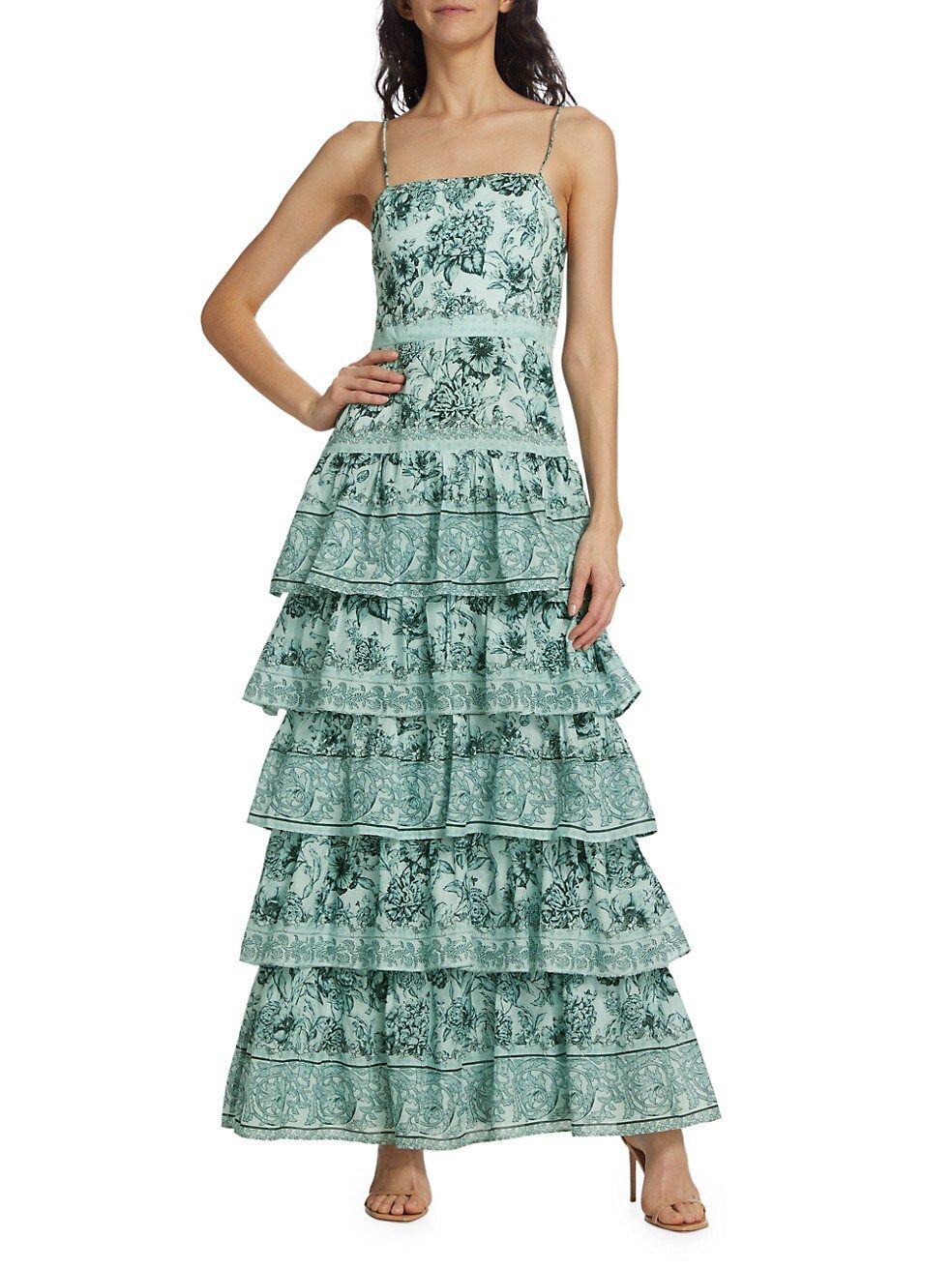Valencia Floral Cotton Maxi Dress | Saks Fifth Avenue
