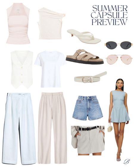 a sneak peek at what I have in my summer capsule wardrobe so far! sharing in case you want to snag anything that is prone to selling out. 

#LTKeurope #LTKxMadewell #LTKfindsunder100