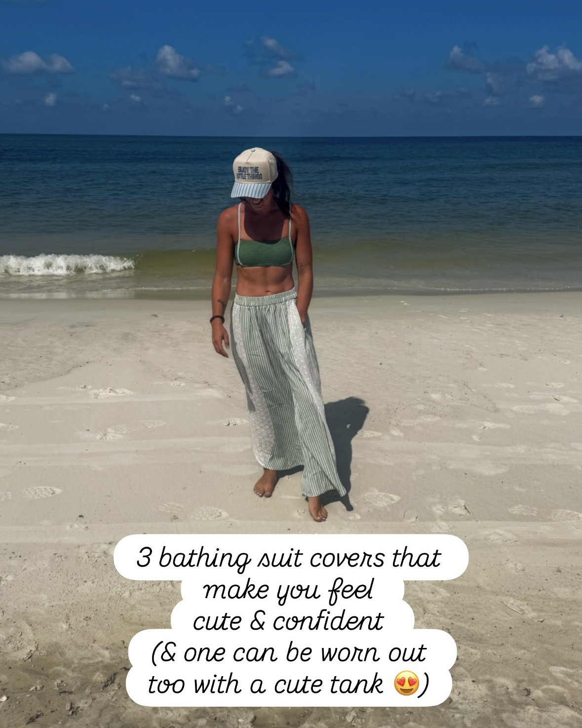 3 covers that make you feel cute and confident

#LTKSwim #LTKSeasonal #LTKmomlife