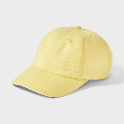 Washed Baseball Hat - JoyLab™ Yellow | Target