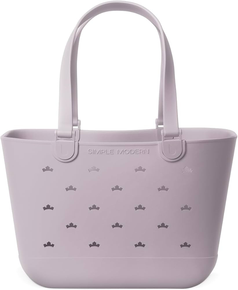 Simple Modern Large Beach Bag | Disney Waterproof Getaway Rubber Tote with Zipper Pocket for Trav... | Amazon (US)