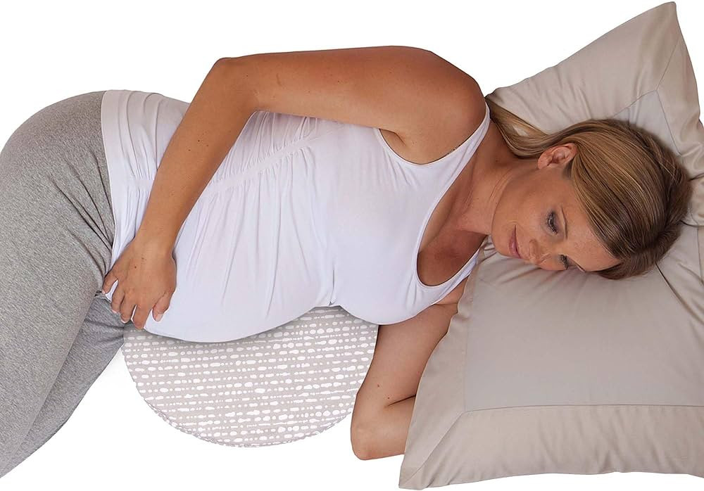 Boppy Pregnancy Pillow Wedge with Organic Cotton Cover, Biscotti, Belly Support Maternity Wedge, ... | Amazon (US)