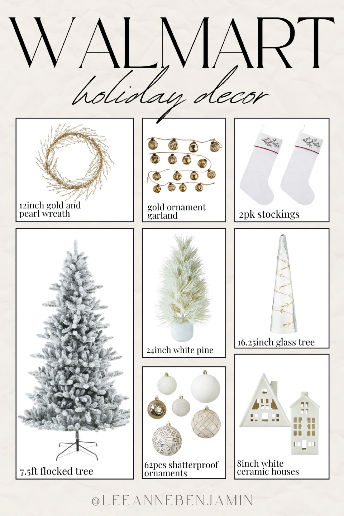 Walmart holiday decor that is sooo good 😍

#LTKSeasonal #LTKHome #LTKFindsUnder50