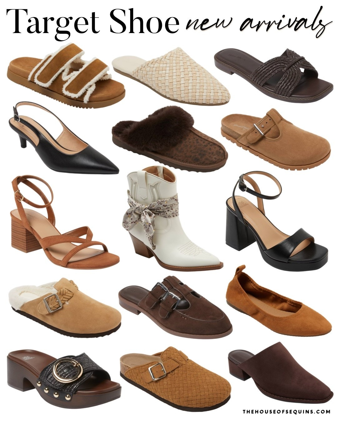 Shop Target new arrivals! Summer sandals, fall shoes, loader mules, clogs, ballet flats

#LTKSaleAlert

Comment SHOP below to receive a DM with the link to this post on my LTK ⬇ https://liketk.it/6hXsd