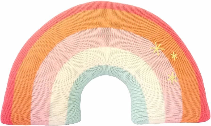 Blabla Pink Rainbow Pillow | Amazon (US)