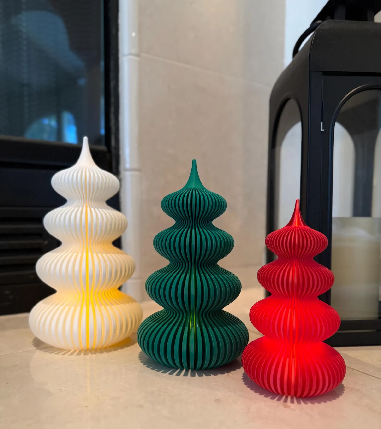 Minimalist Tealight Christmas Tree: Modern Holiday Candle Holder | Etsy (US)