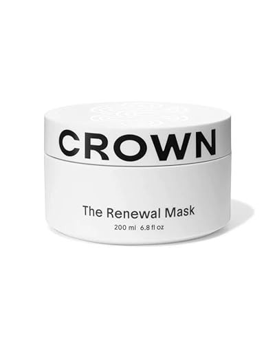 CROWN AFFAIR - The Renewal Mask, All hair types, Rebuilding Mask for Over-Processed, Bleached, or Damaged Hair, 6.80 Ounce (Pack of 1) | Amazon (US)
