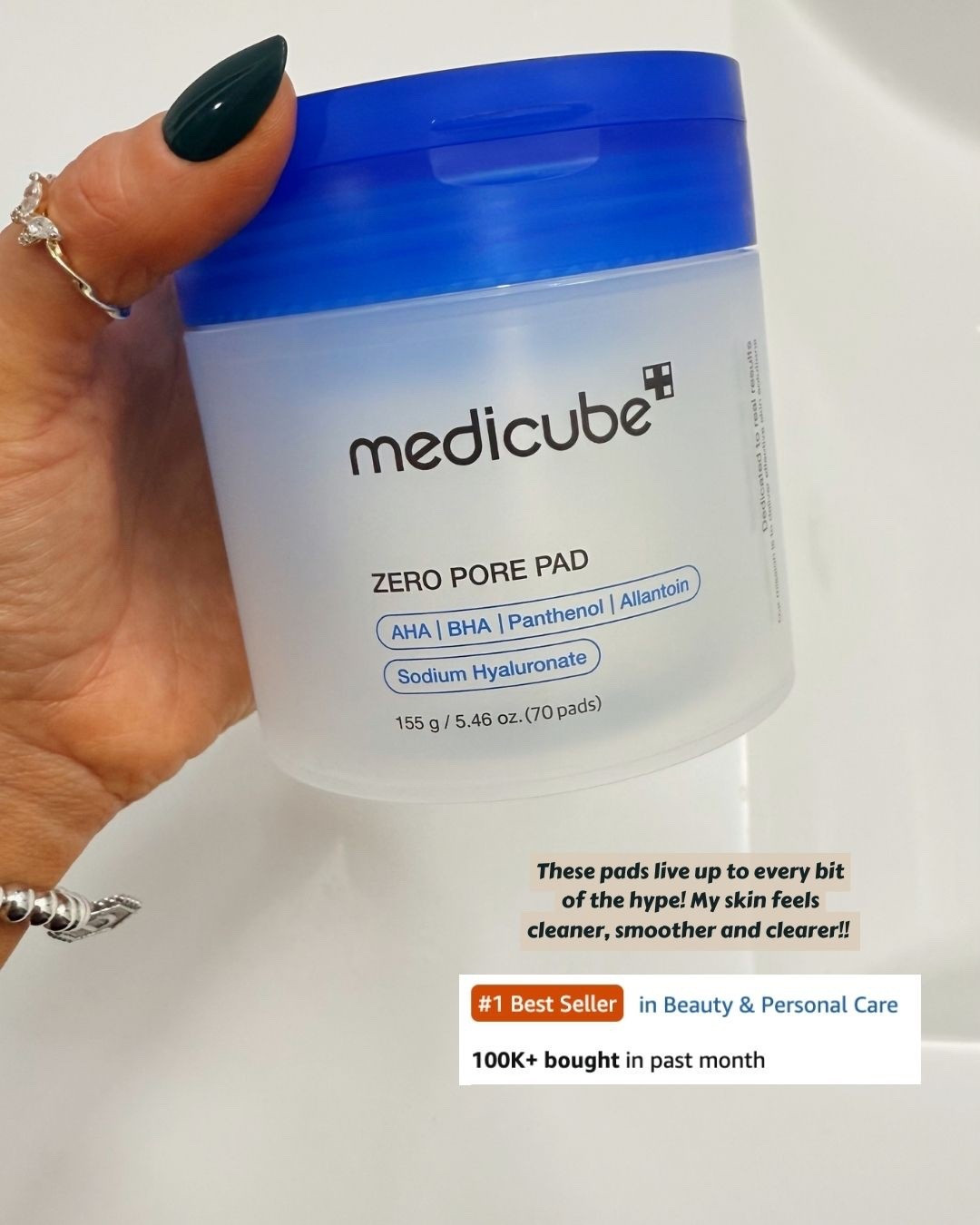 These pads live up to every bit of the hype! My skin feels cleaner, smoother and clearer!! 

#LTKBeauty #LTKselfcare #LTKOver40