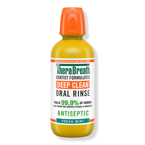 TheraBreath Deep Clean Antiseptic Oral Rinse Fresh Mint | Ulta
