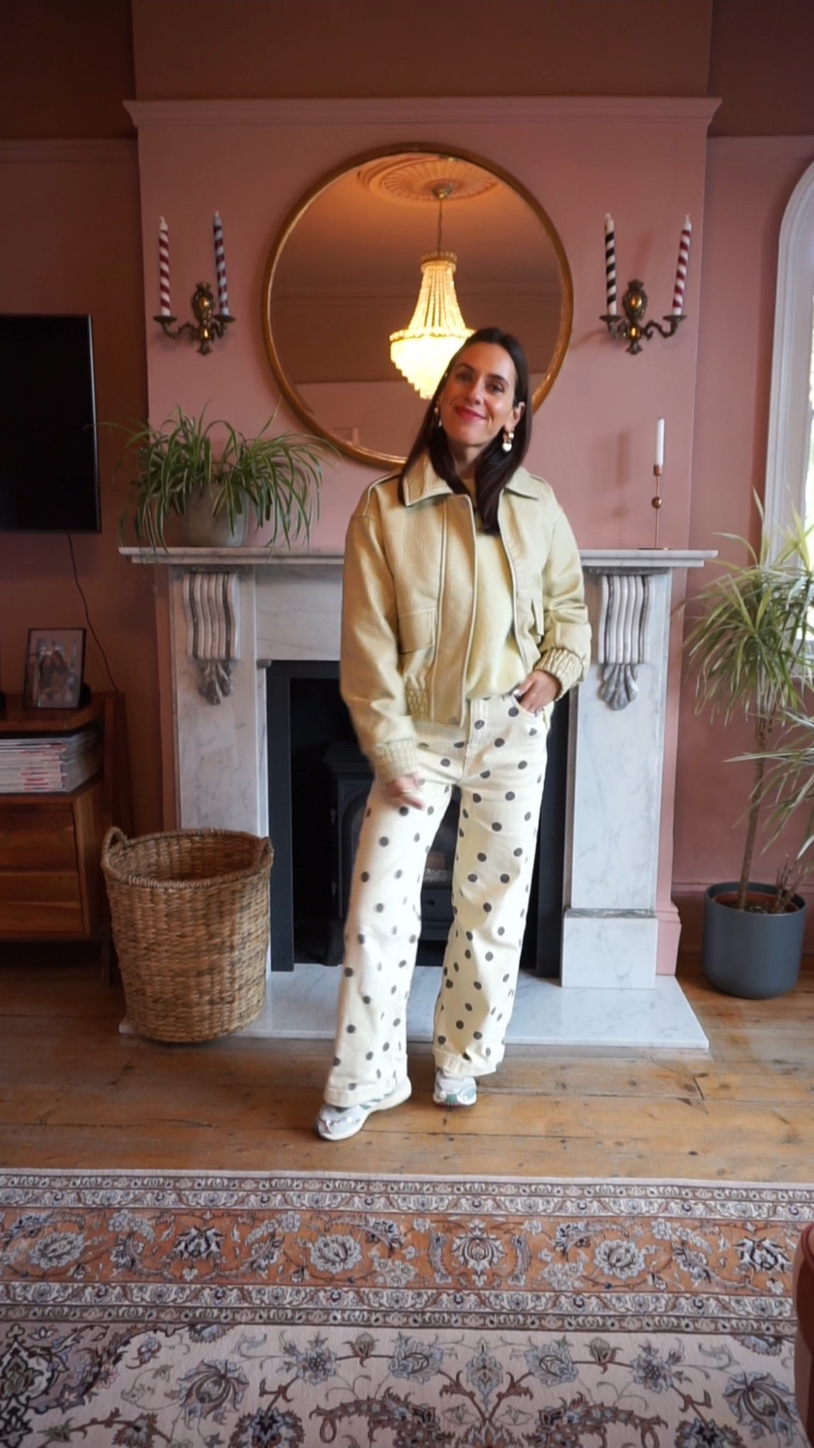 Polka dot jeans for the win 🙌💛👌

#LTKjeans #LTKstyletip #LTKspring