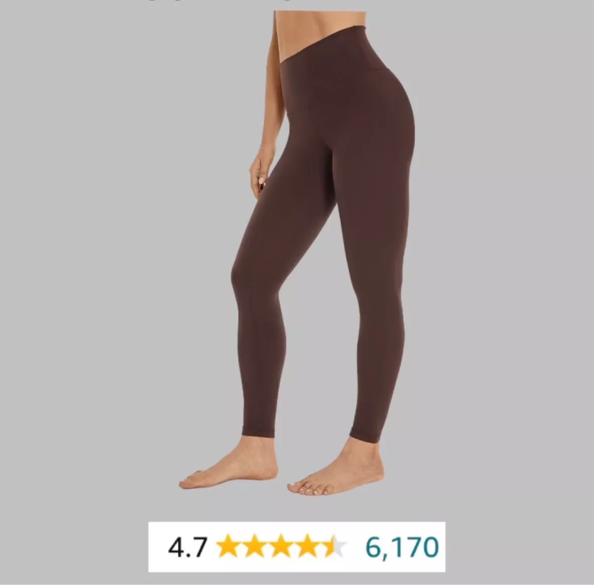 CRZ YOGA Women's Buttery Soft High Waisted Yoga Pants Full-Length