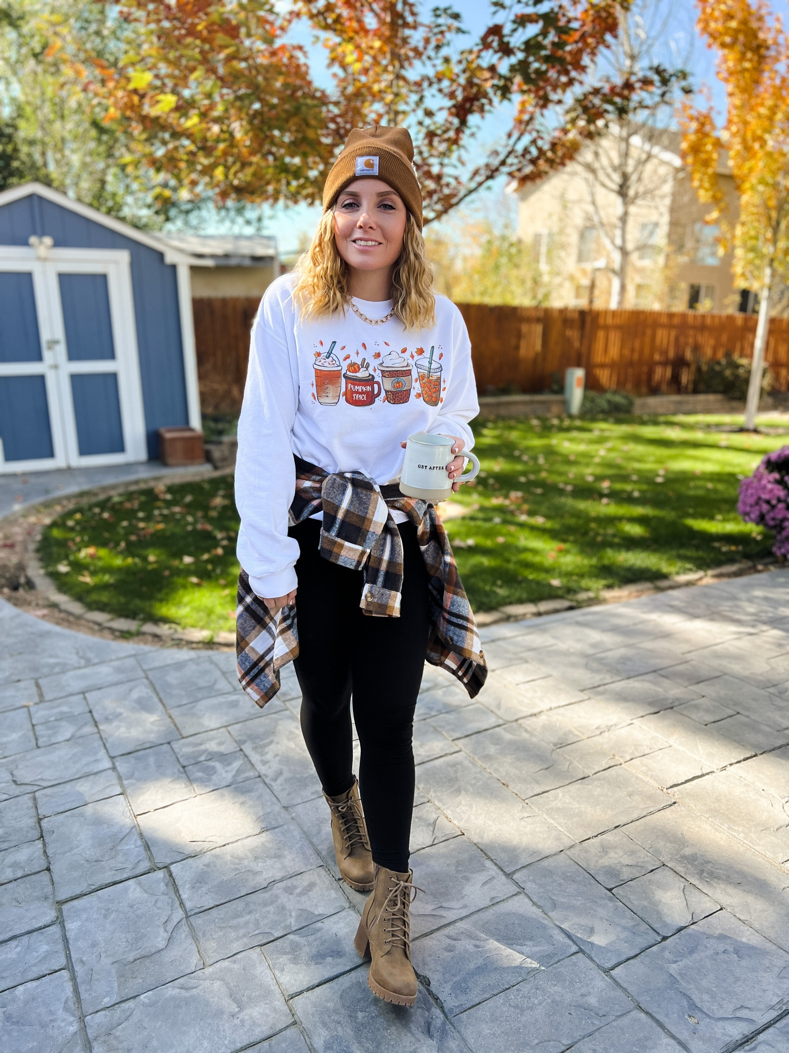 Fall Coffee Sweatshirt for Women, … curated on LTK