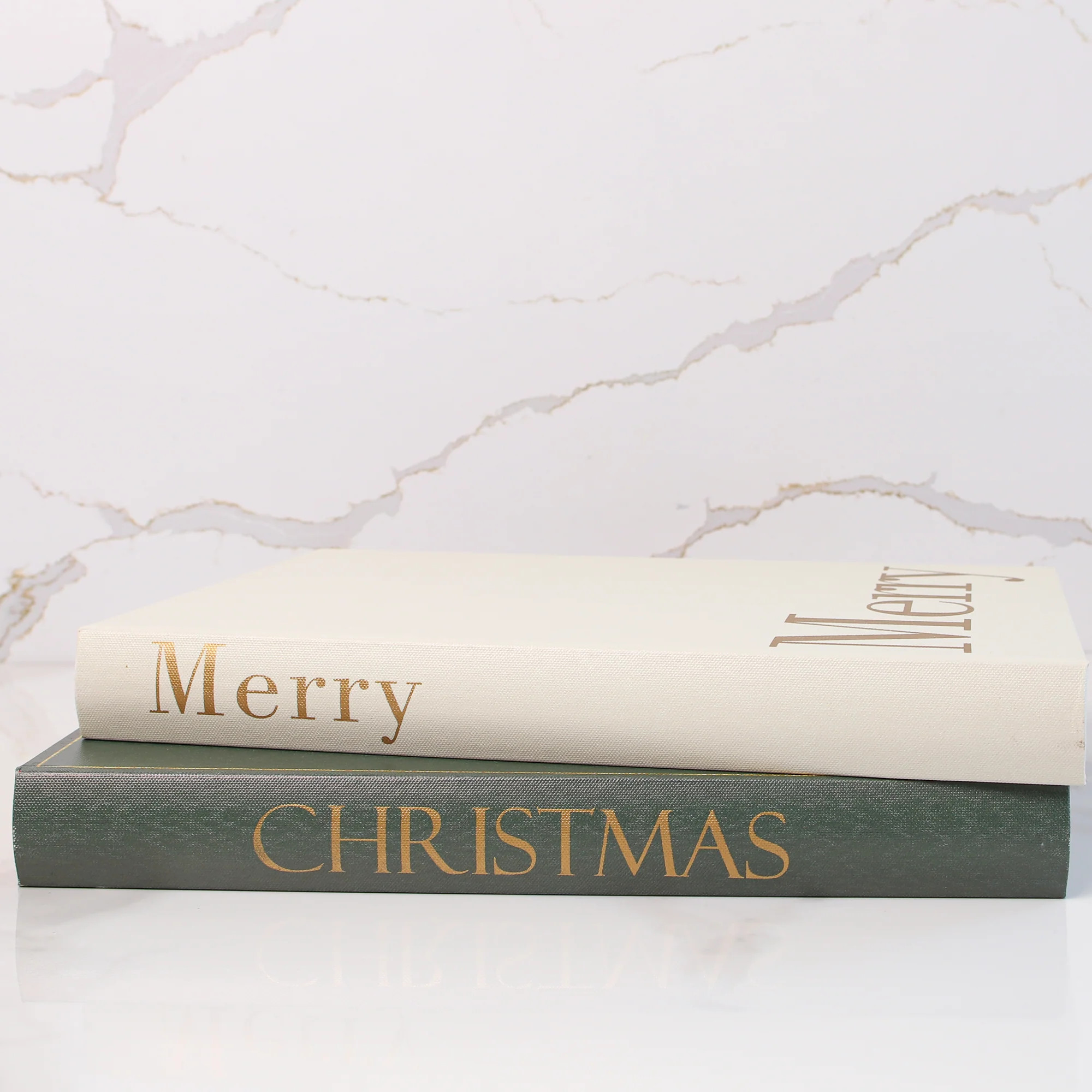 Merry Christmas Storage Boxes- Set of 2 | Interior Delights