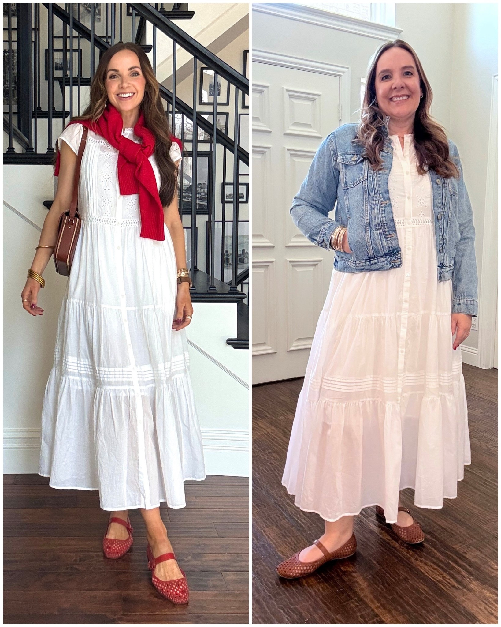 @Target dress on 2 body types! I am in an xs and Kristy is in xl

#LTKMidsize #LTKSaleAlert #LTKgrwm