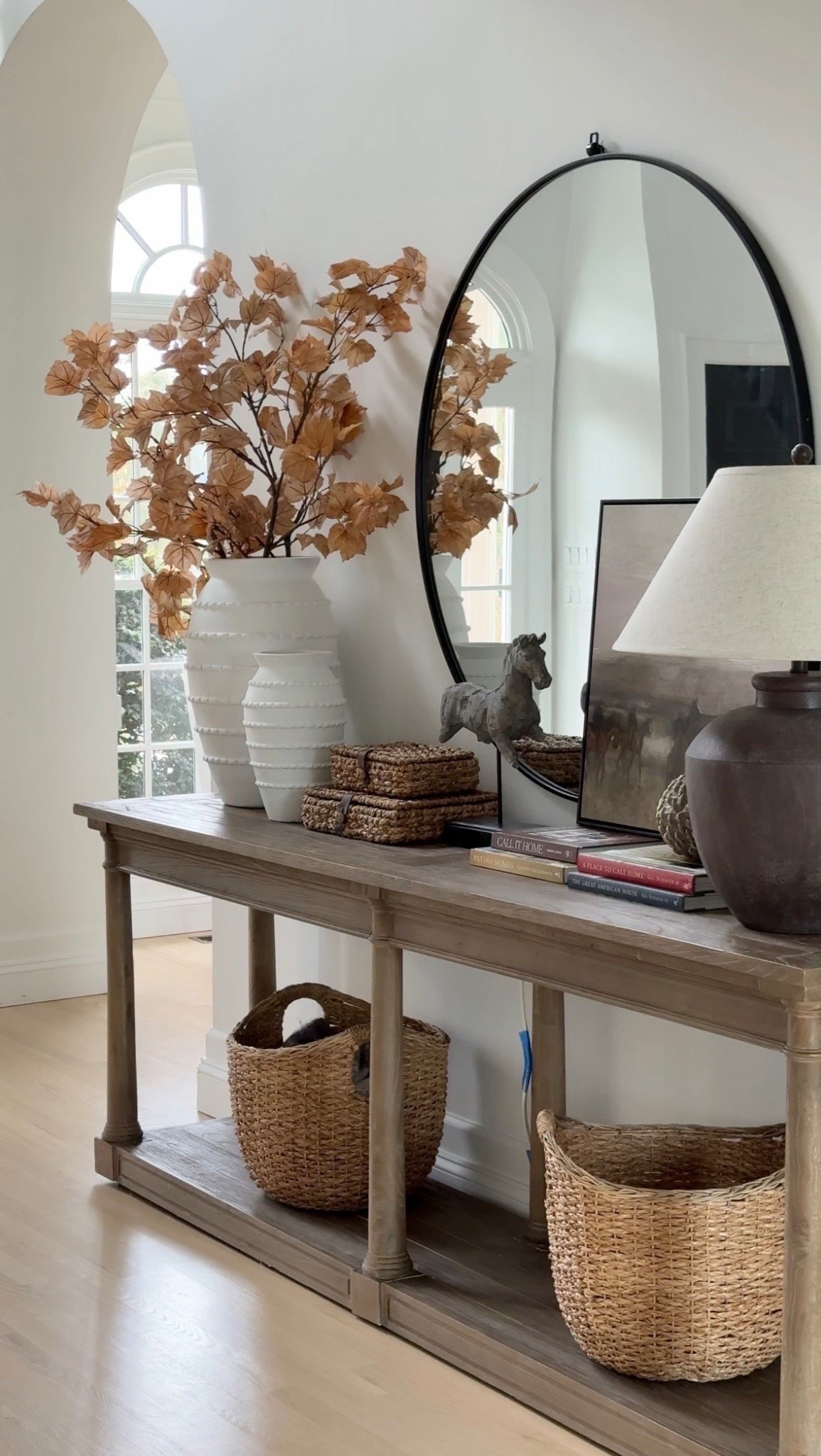 Our fall entryway is all about cozy layers, warm textures, and timeless touches that make every guest feel welcome. Simple seasonal updates that keep the space classic and inviting!
#FallEntryway #EntrywayDecor #HomeDecorInspo #CozyHomeDecor #ClassicHomeStyle #TimelessDesign #HomeStylingIdeas #AutumnDecor #SeasonalStyle

#LTKSeasonal #LTKHome