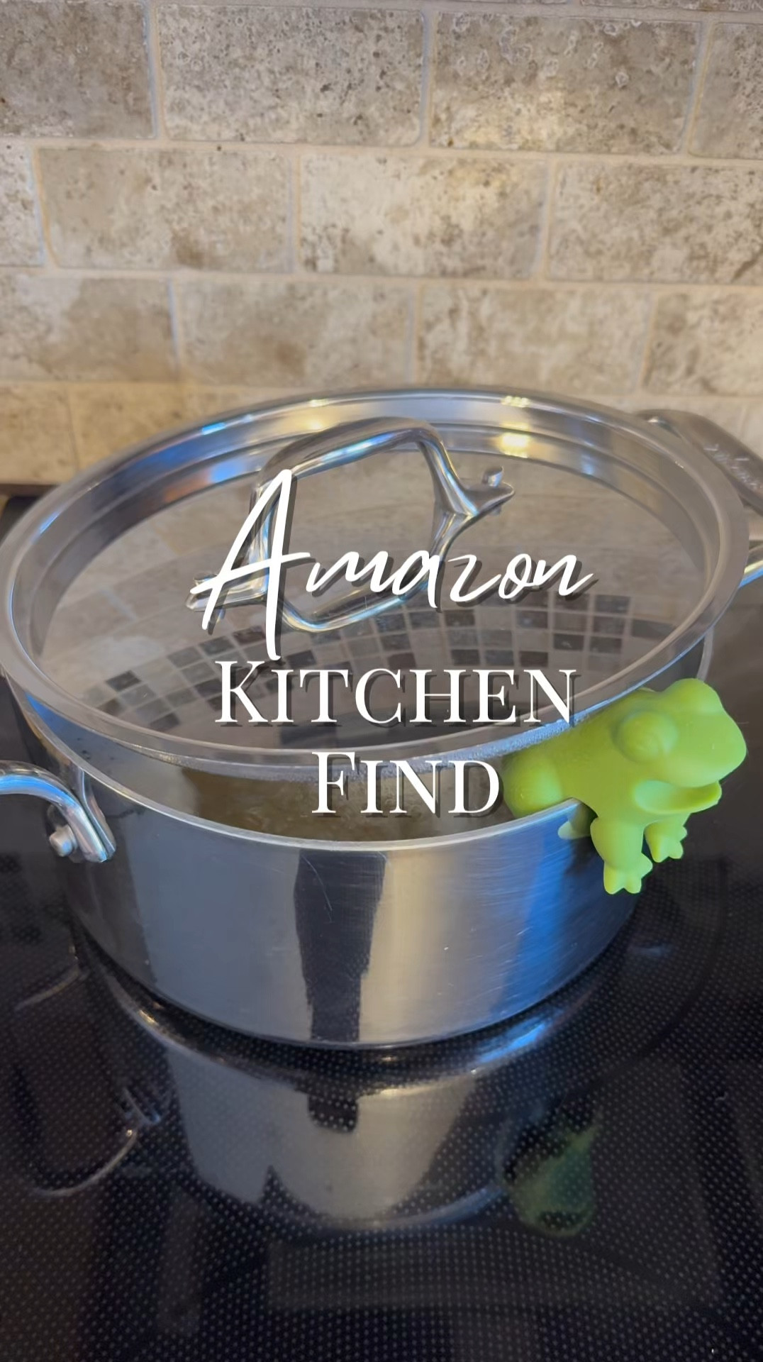 Such a cute and useful gadget from Amazon! This little frog releases steam from your pots and holds your spoon at the same time! Amazon kitchen find.

#LTKHome #LTKFindsUnder50