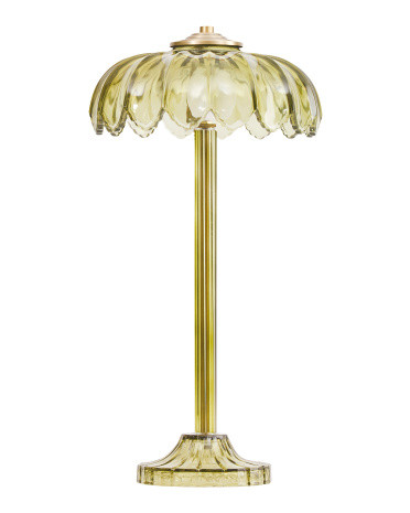 20in Luster Glass Table Lamp | TJ Maxx