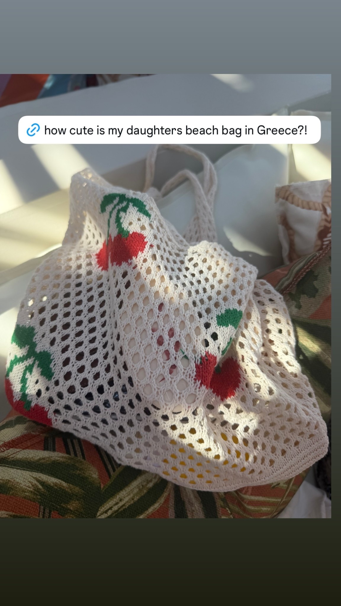 Such a cute crochet mesh bag for summer! 🍒

#LTKSeasonal #LTKootd #LTKdayinmylife