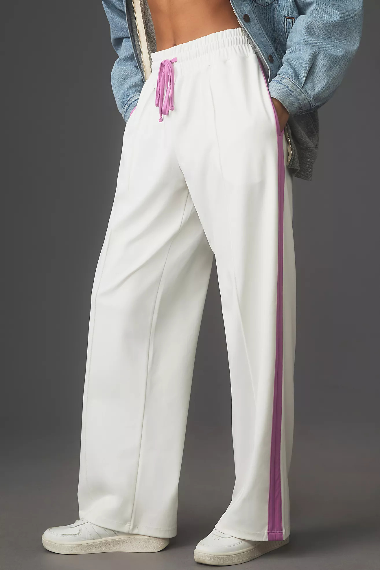 Daily Practice by Anthropologie Side-Stripe Track Pants | Anthropologie (US)
