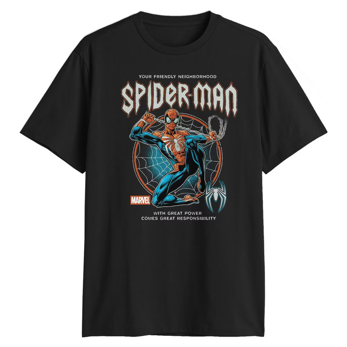 Men's Marvel Neighborhood Spider-Man Graphic T-Shirt | Target