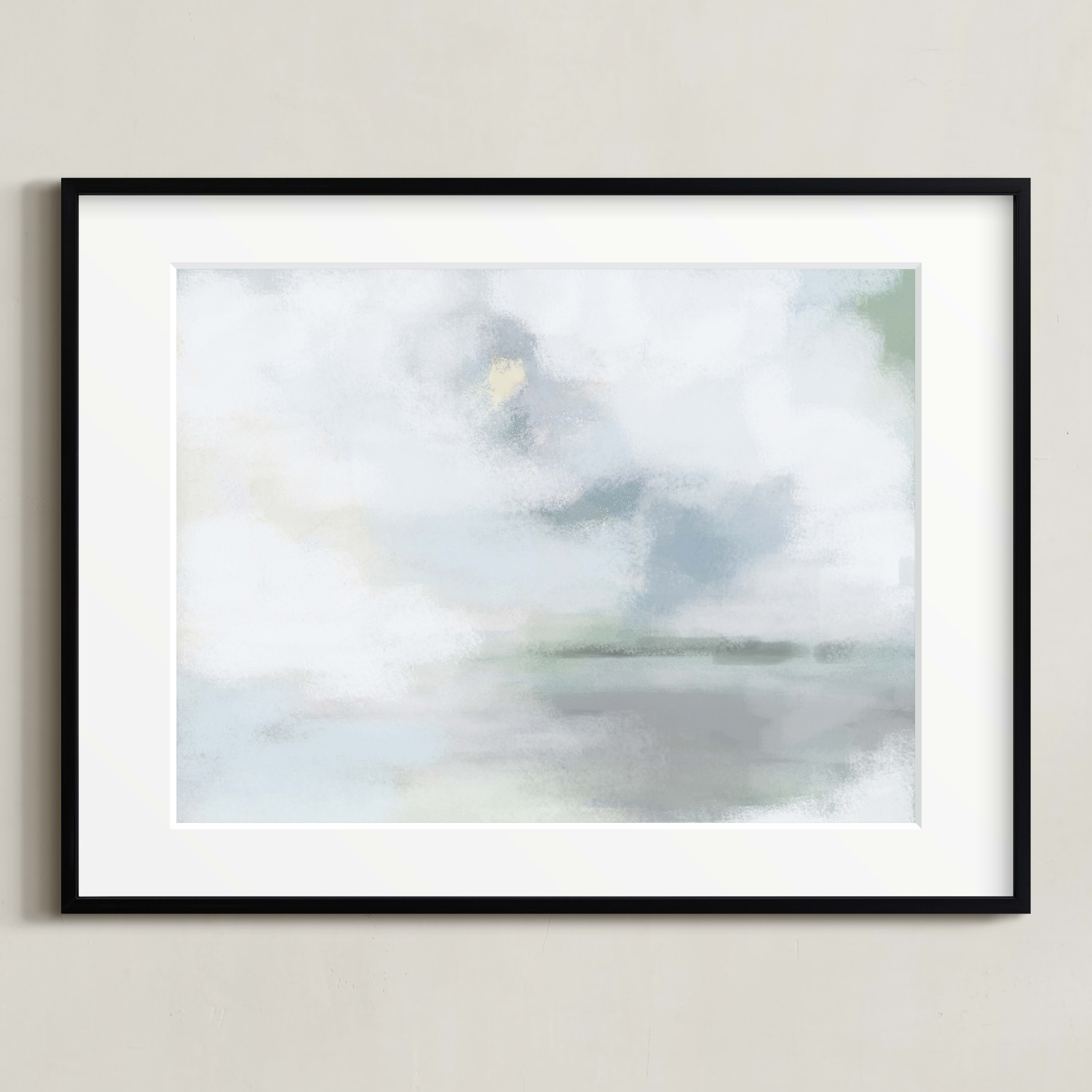 "Monday Blues" - Painting Limited Edition Art Print by AlisonJerry. | Minted