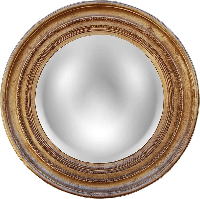 Hickory Manor House 8226GL Maiden Convex Mirror/Gold Leaf | Amazon (US)