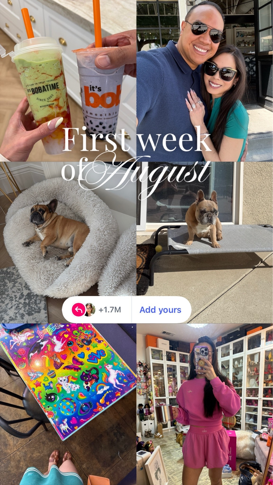 First week of august 💓

#LTKdayinmylife #LTKootd #LTKmorningroutine