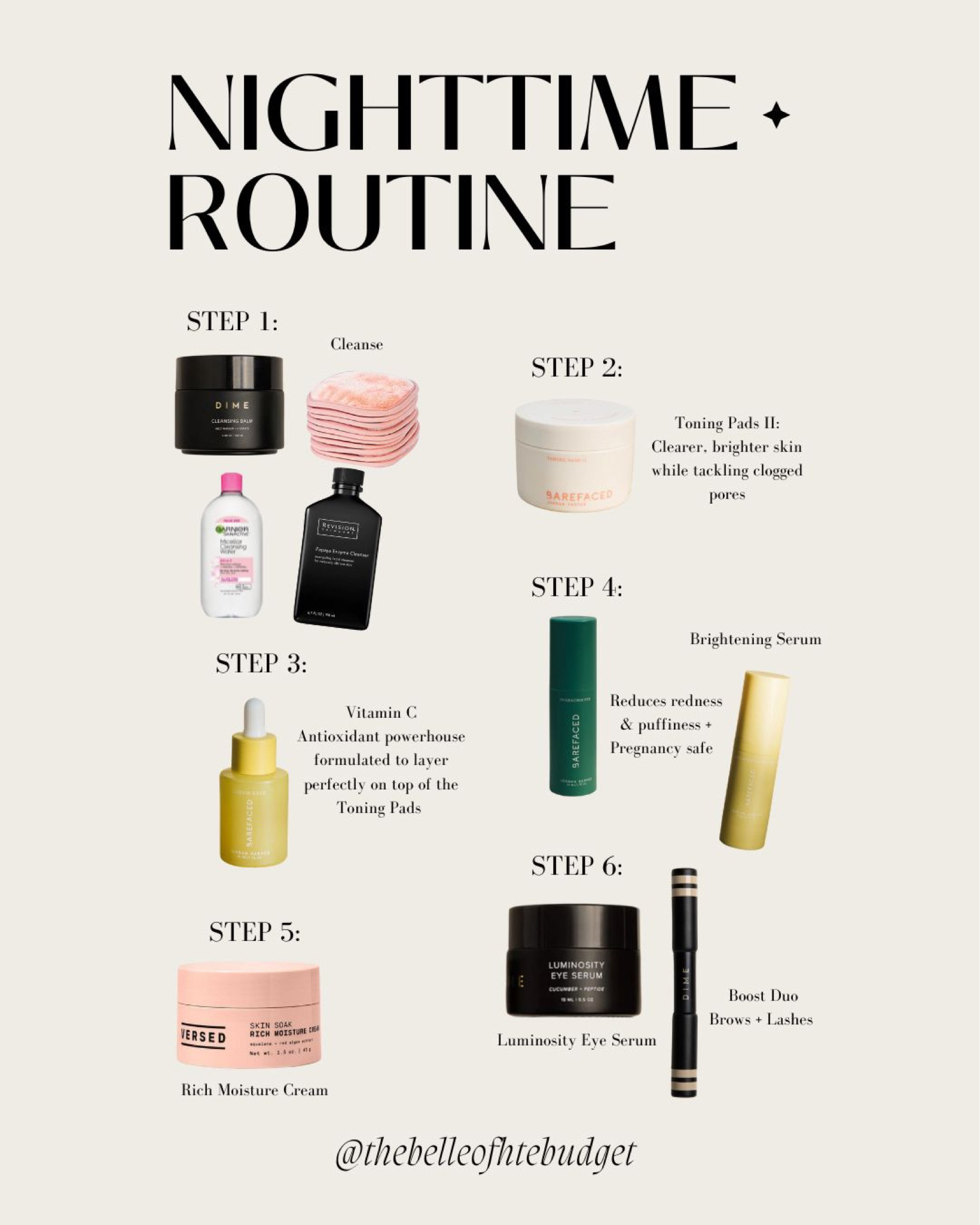 Nighttime skincare routine, pregnancy safe skincare, beauty favorites

#LTKFind #LTKSeasonal #LTKbeauty