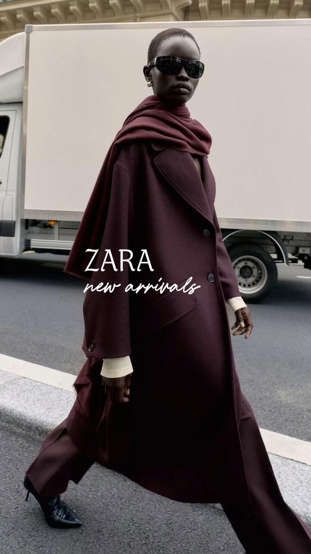 Zara new arrivals, burgundy coat, trending on Zara 

#LTKFindsUnder100 #LTKSeasonal