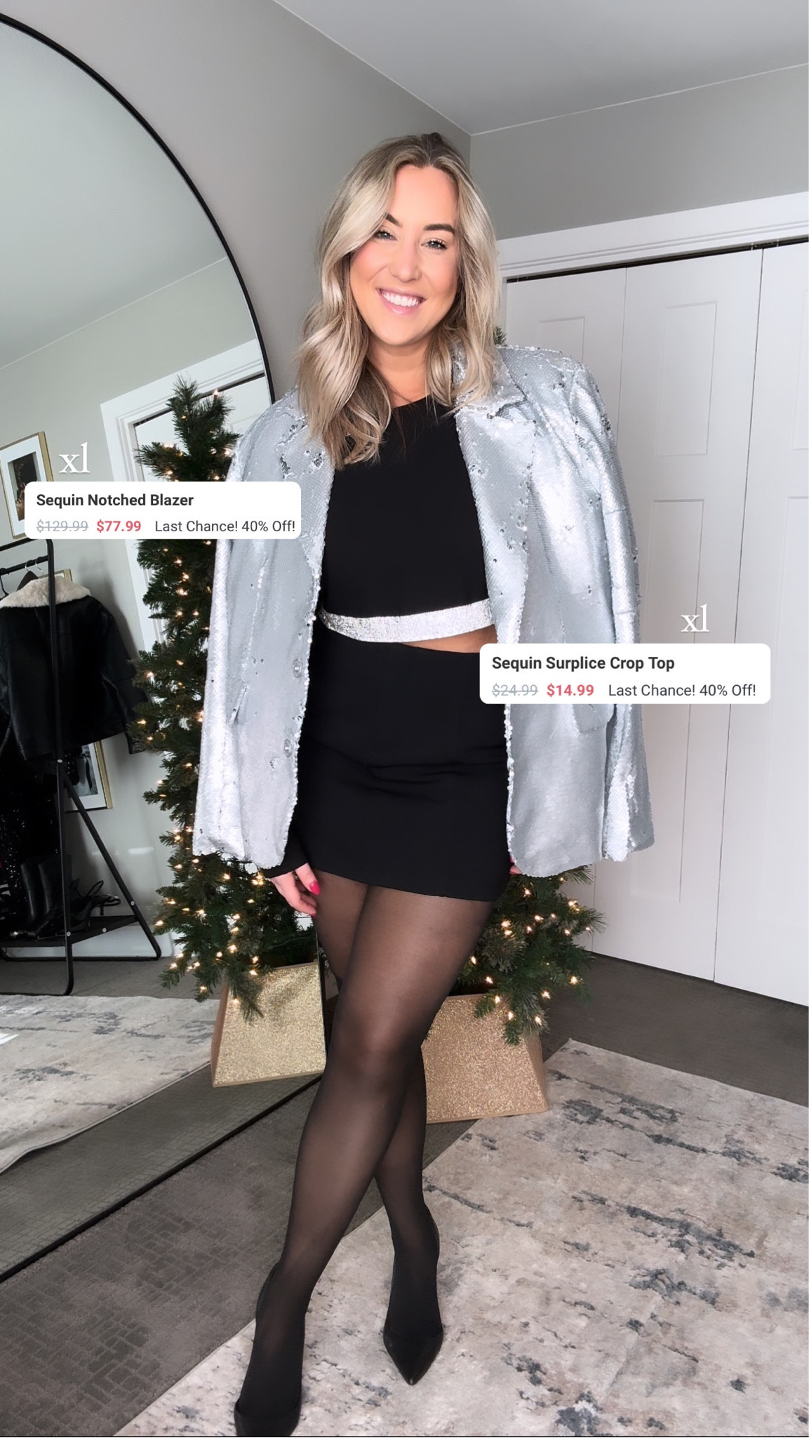 Holiday outfit inspo from Forever 21 💞

LOOOOVED this outfit! Felt comfortable and confident with a side of sparkle ✨

#LTKstyletip #LTKHoliday #LTKmidsize
