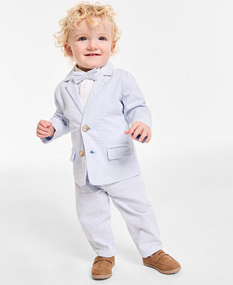 First Impressions Baby Boys Seersucker Blazer, Exclusively at Macy's - Macy's | Macy's