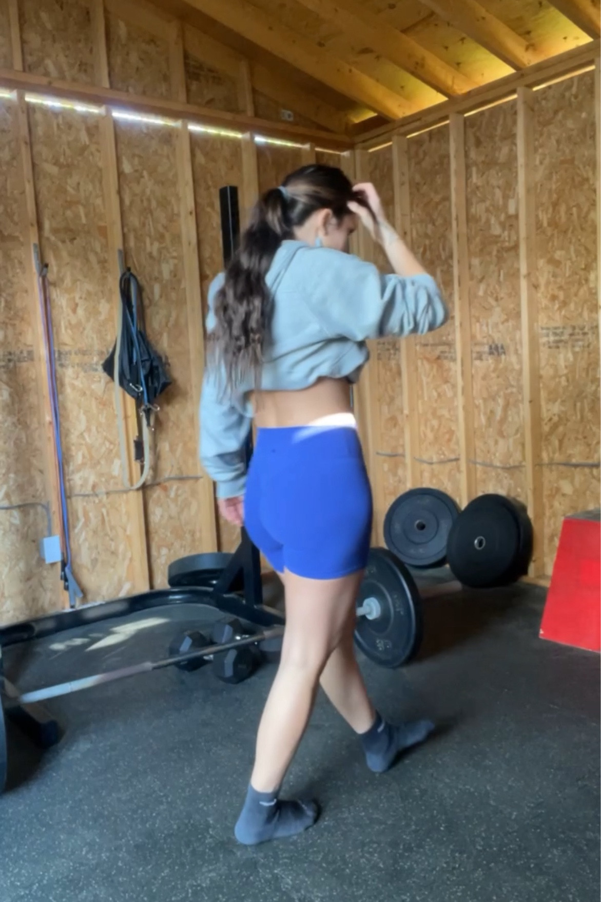 Top: size small bottoms: size small 

#LTKActive #LTKfitness