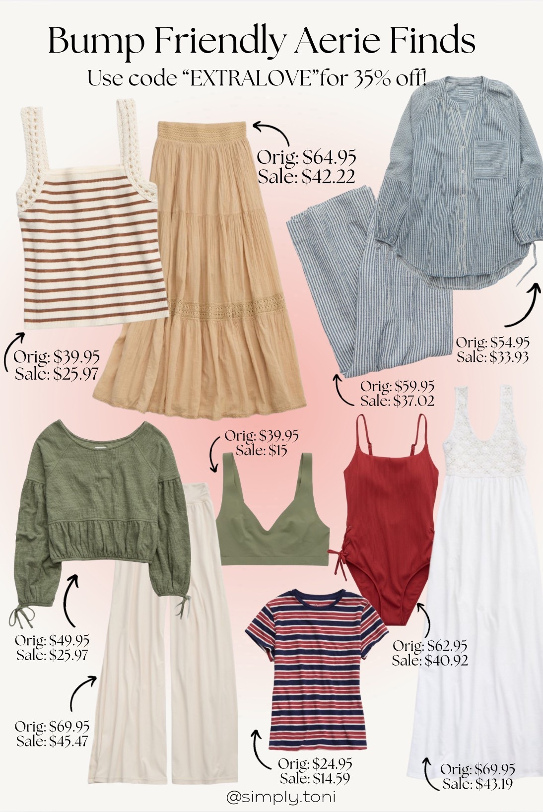Bump friendly finds from Aerie! All on sale 35% off too💛💛

#LTKFindsUnder100 #LTKSaleAlert #LTKBump