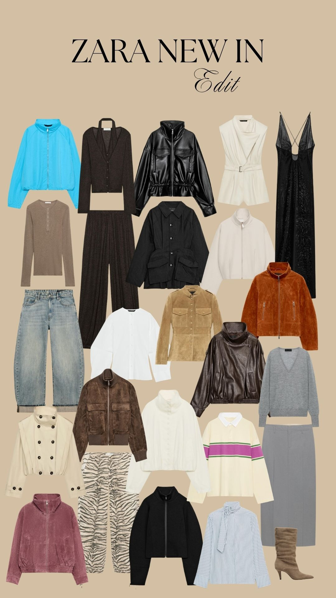 Zara New in Transitional Pieces!  

Autumn Edit, Transitional Wardrobe, Elevated Casualwear, Versatile Layering, Contemporary Autumn Style, Autumn Jackets  

 #LTKuk #LTKautumn #LTKeurope