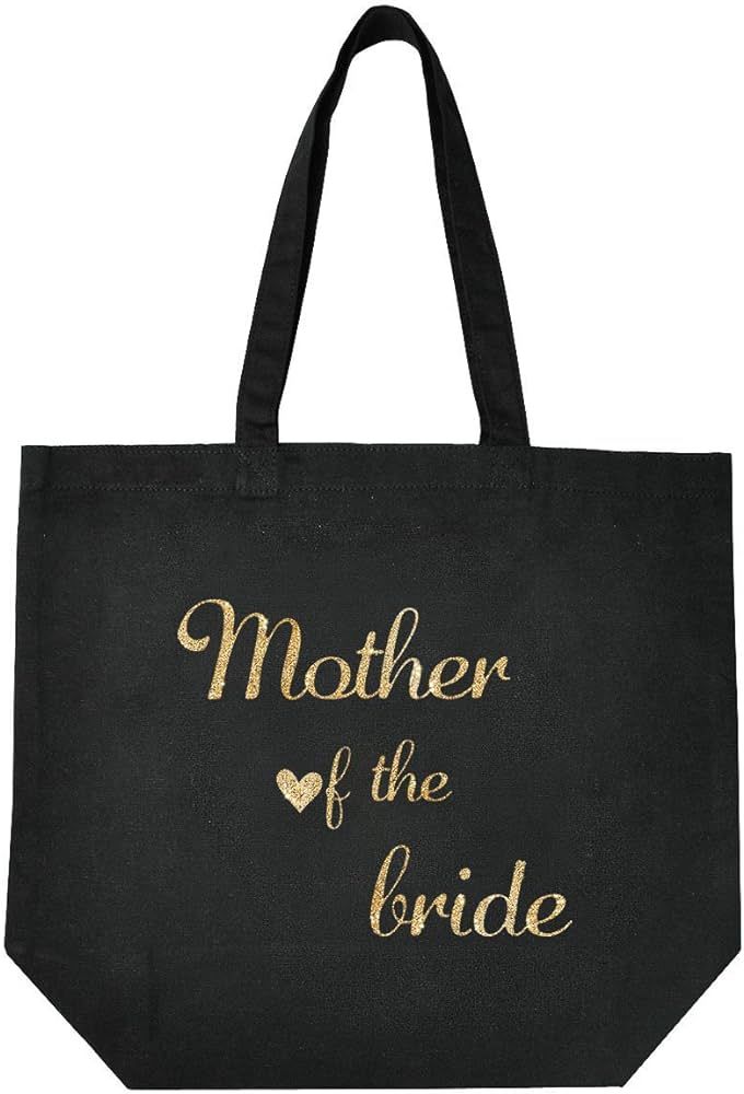 ELEGANTPARK Mother of the Bride Tote Bag Mother of the Bride Gifts Mom Gifts from Bride Groom Wed... | Amazon (US)