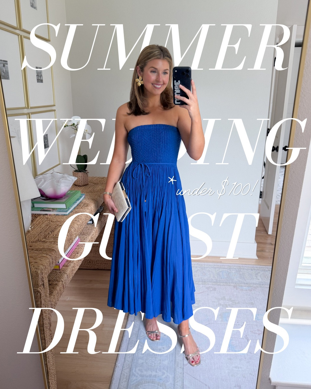 Summer wedding guest dresses under $100! Wearing a S in these! **edit - some of these dresses sold out - sign up for the restock! 🥰

Summer wedding // wedding guest 