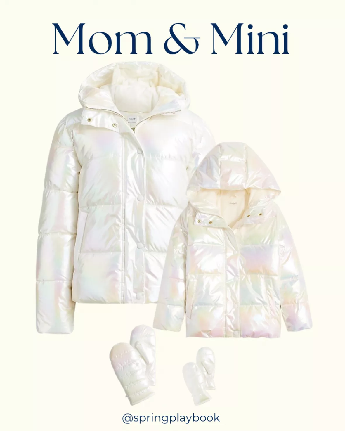 Girls\' shiny puffer jacket on curated LTK