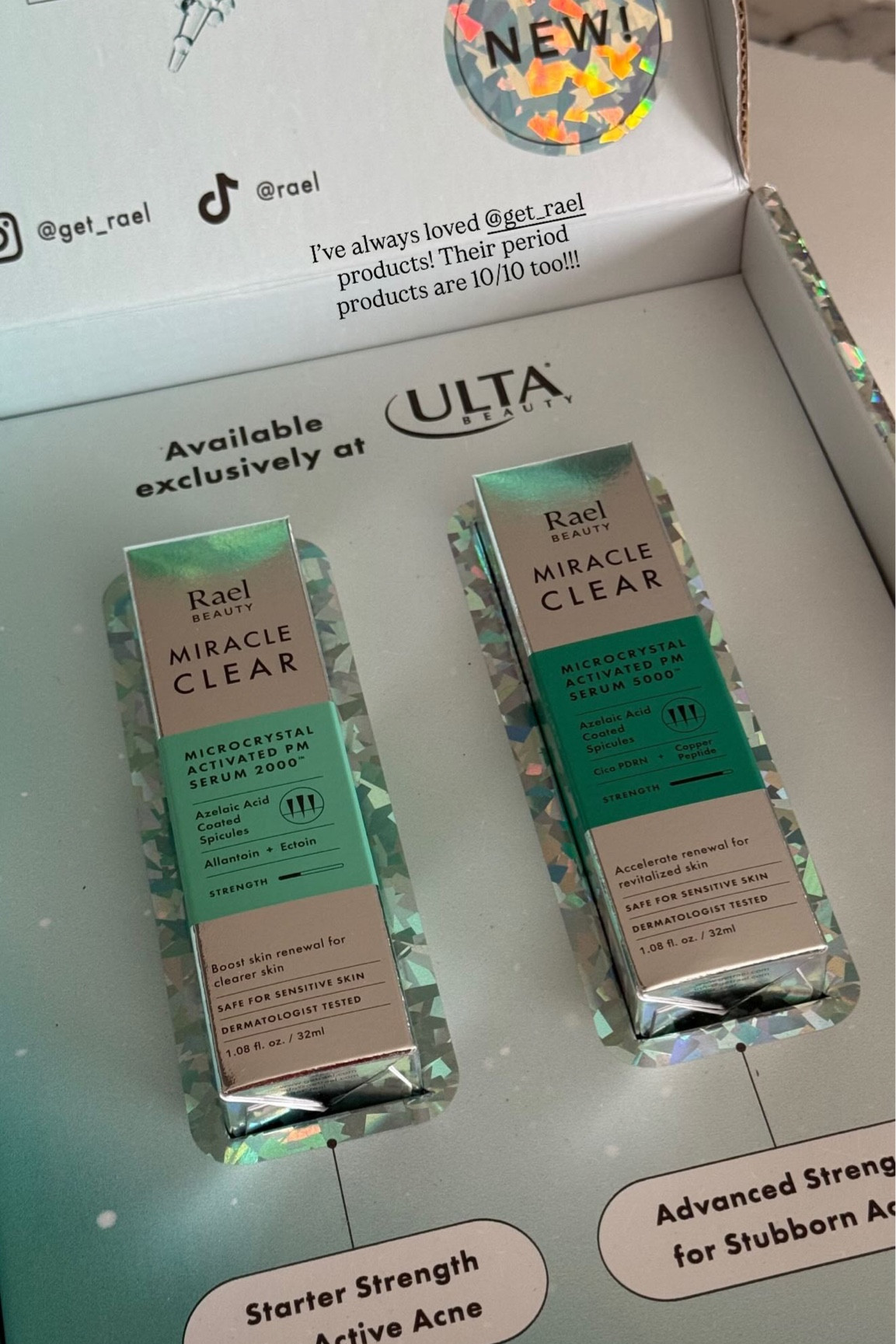 I’ve always loved @get_rael products! Their period products are 10/10 too!!!