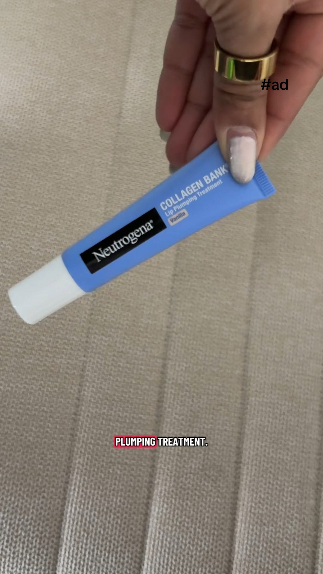 A vanilla scented lip plumping treatment from Neutrogena available at Ulta! Lip pumping without the stinging!

#LTKgrwm #LTKBeauty #LTKSaleAlert