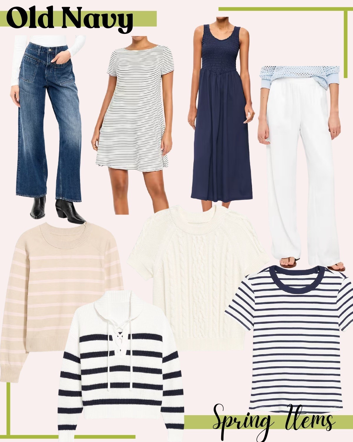 Old Navy spring items in my cart & on SALE! 

#LTKootd #LTKSaleAlert #LTKSeasonal