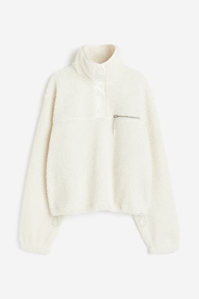 Teddy popover jacket | H&M (UK, MY, IN, SG, PH, TW, HK)